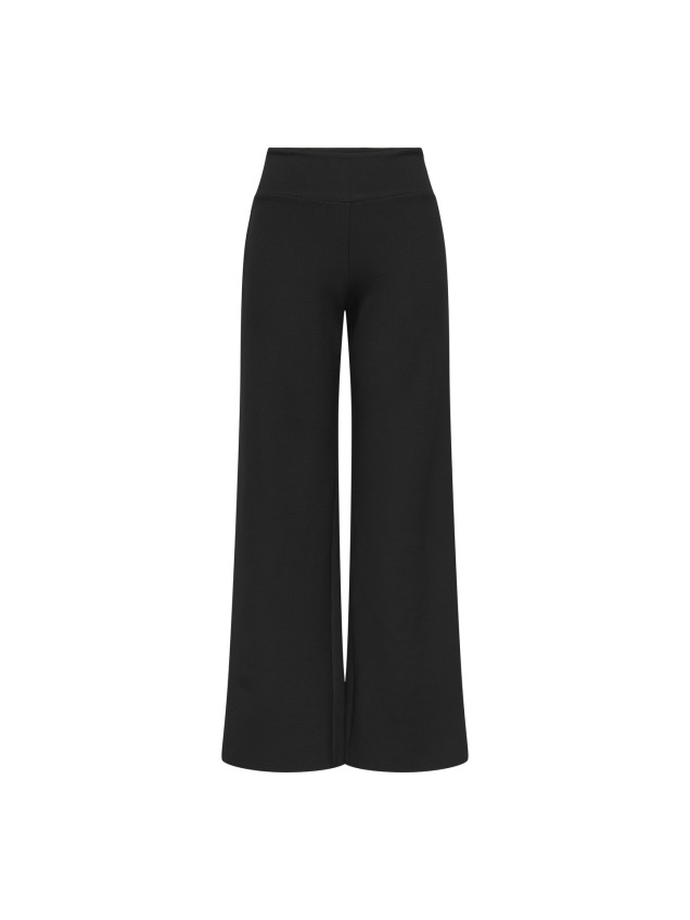 Calças Wide Leg com Cintura Subida