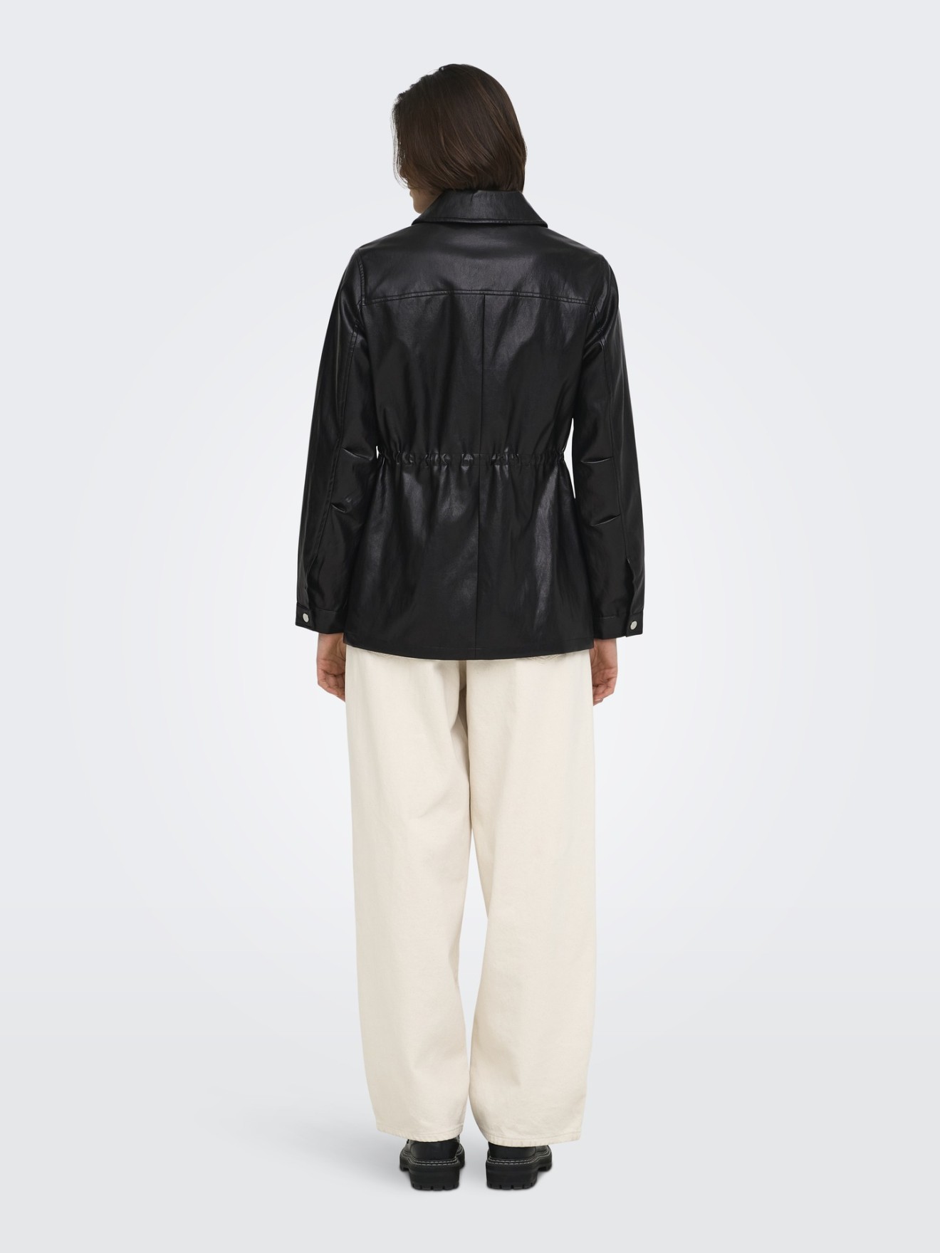 Parka com Cintura Ajust�vel