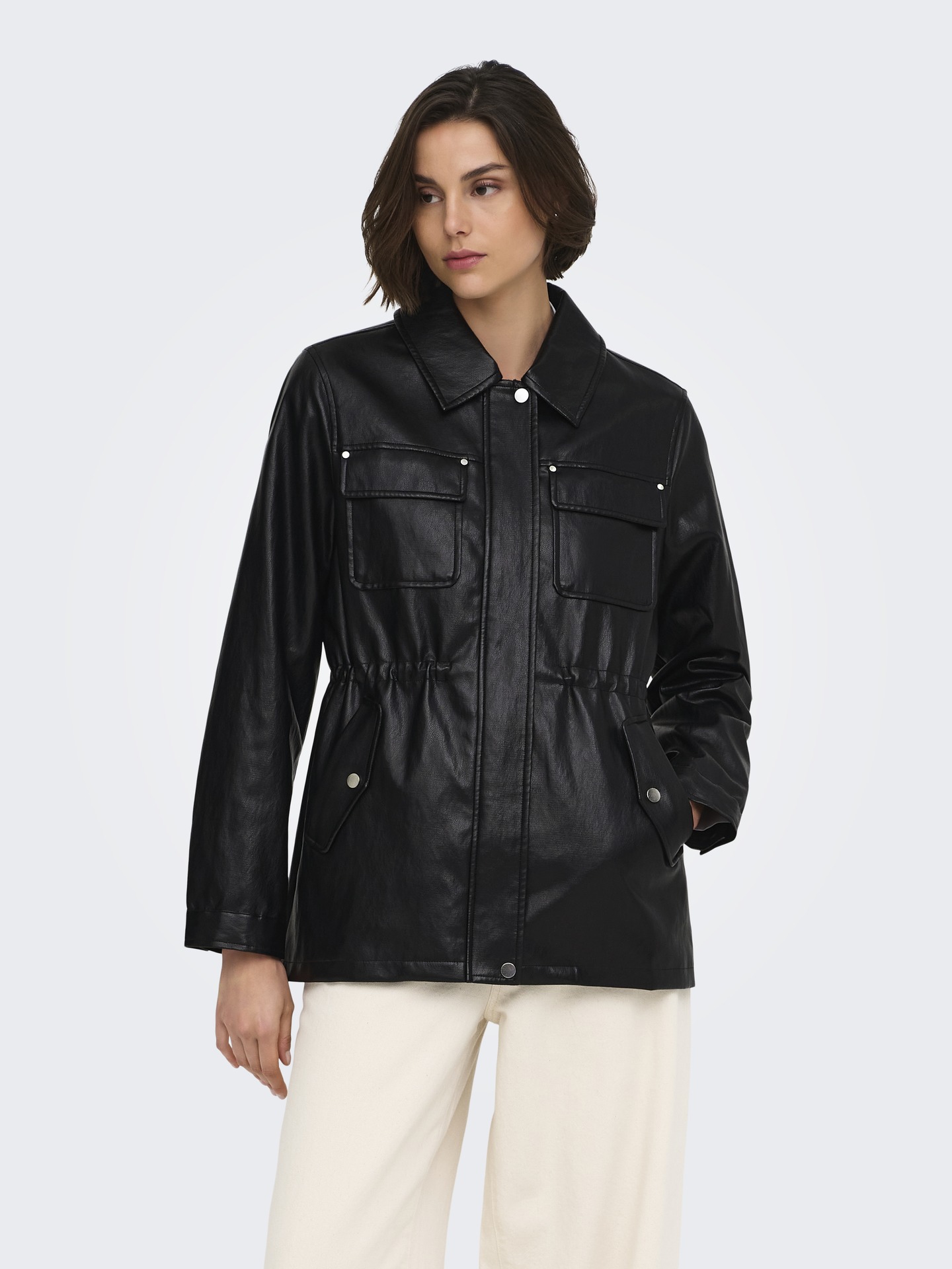 Parka com Cintura Ajustável