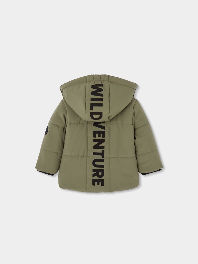 Parka Acolchoada com Capuz