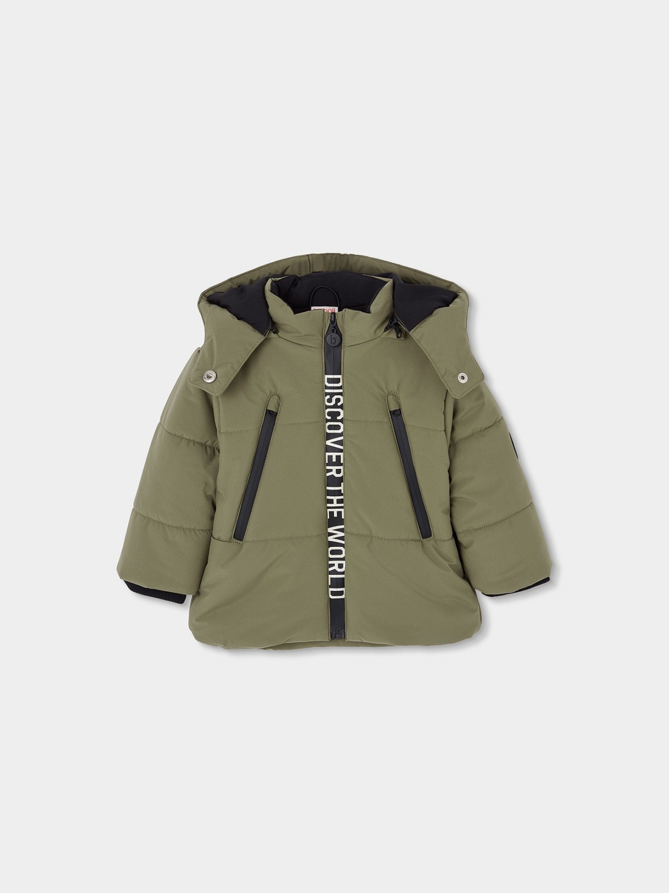Parka Acolchoada com Capuz
