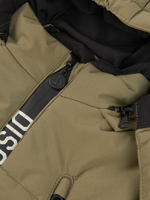 Parka Acolchoada com Capuz