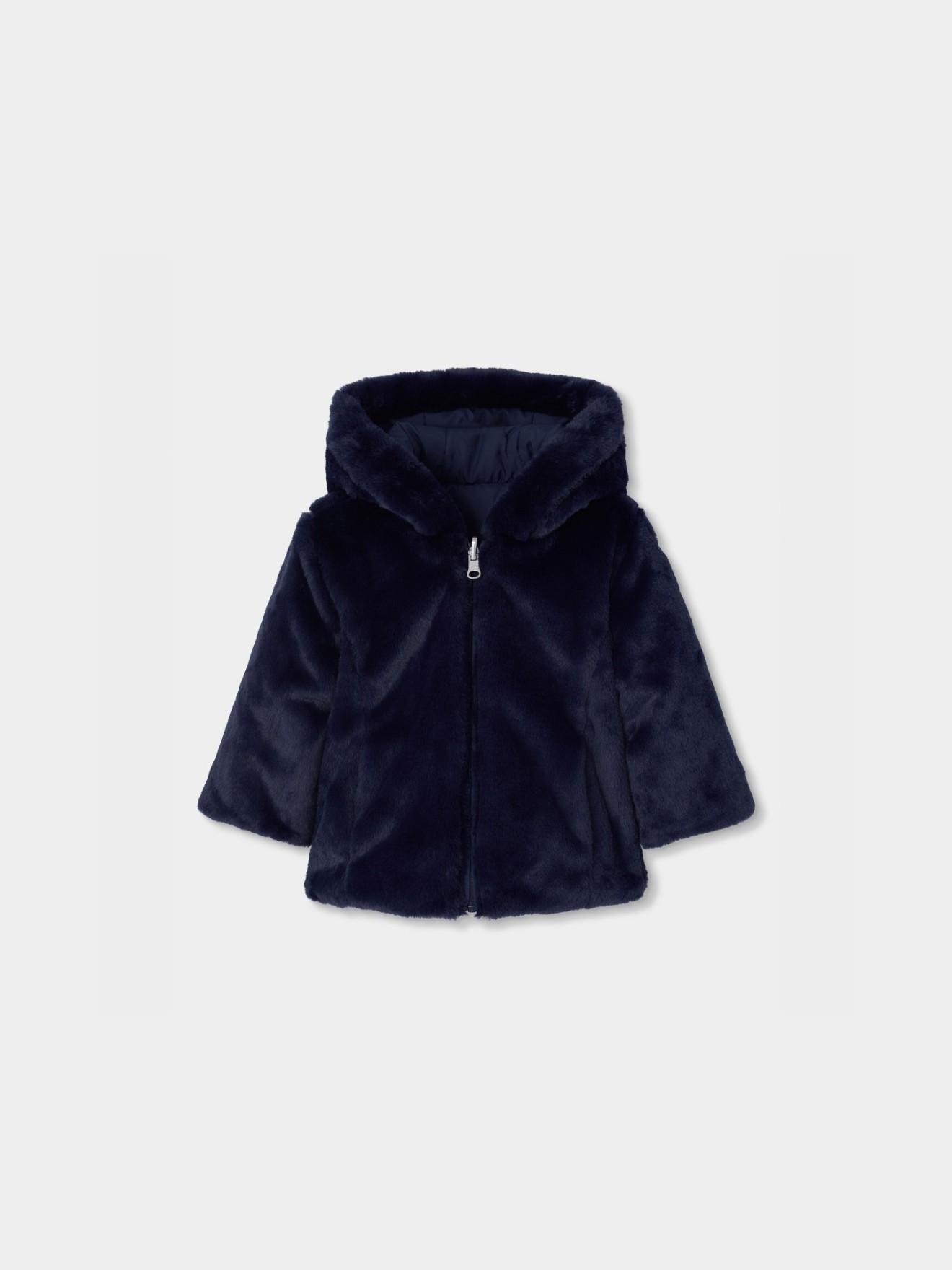 Parka Reversível com Capuz