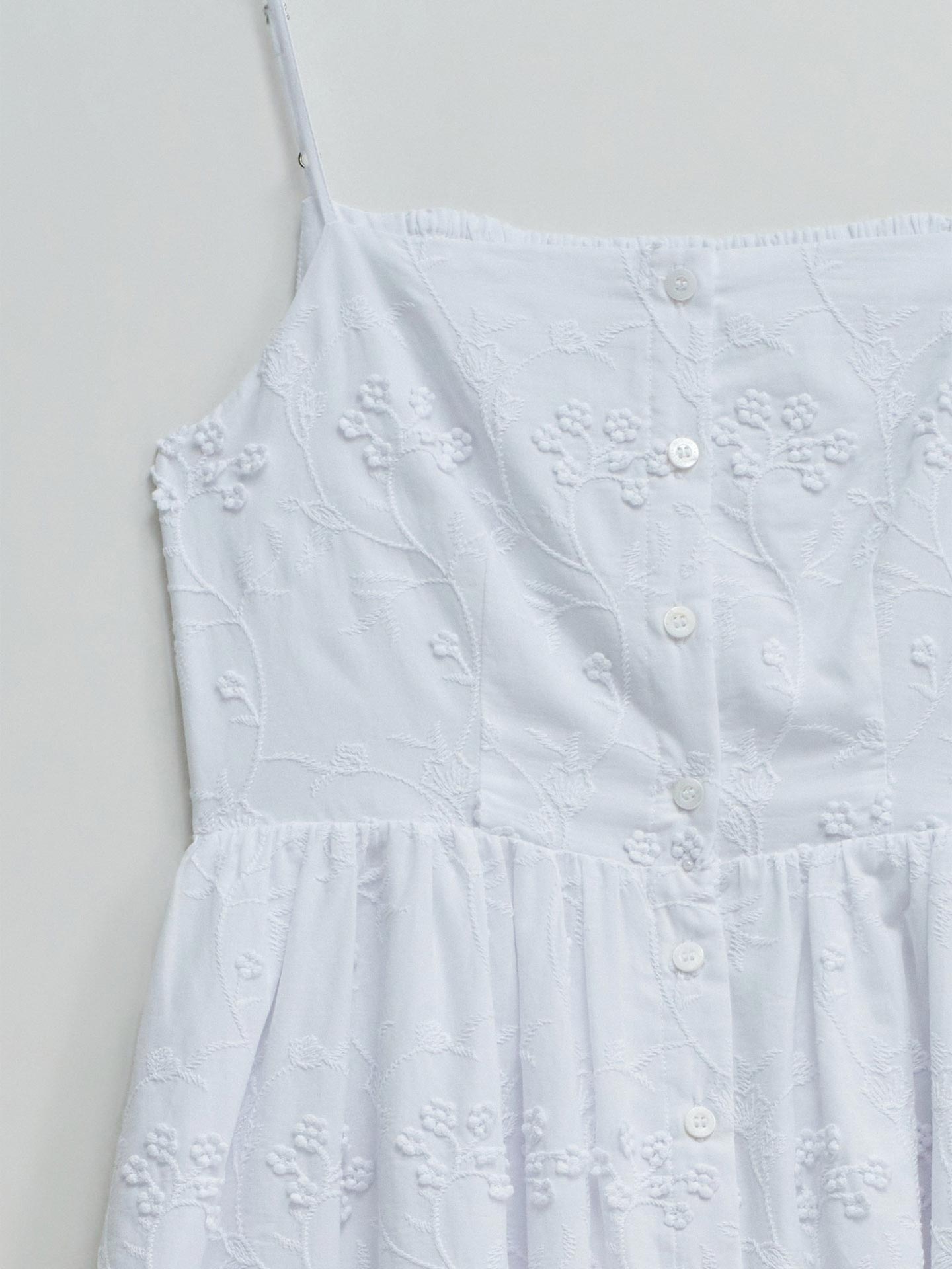 Vestido Midi com Bordados