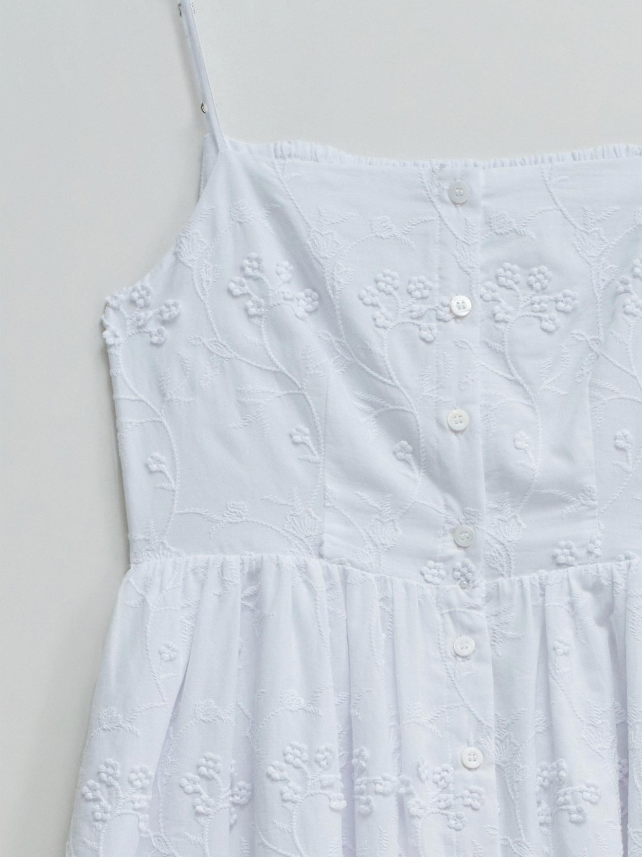 Vestido Midi com Bordados