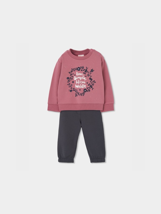 Conjunto de Sweatshirt e Cal�as