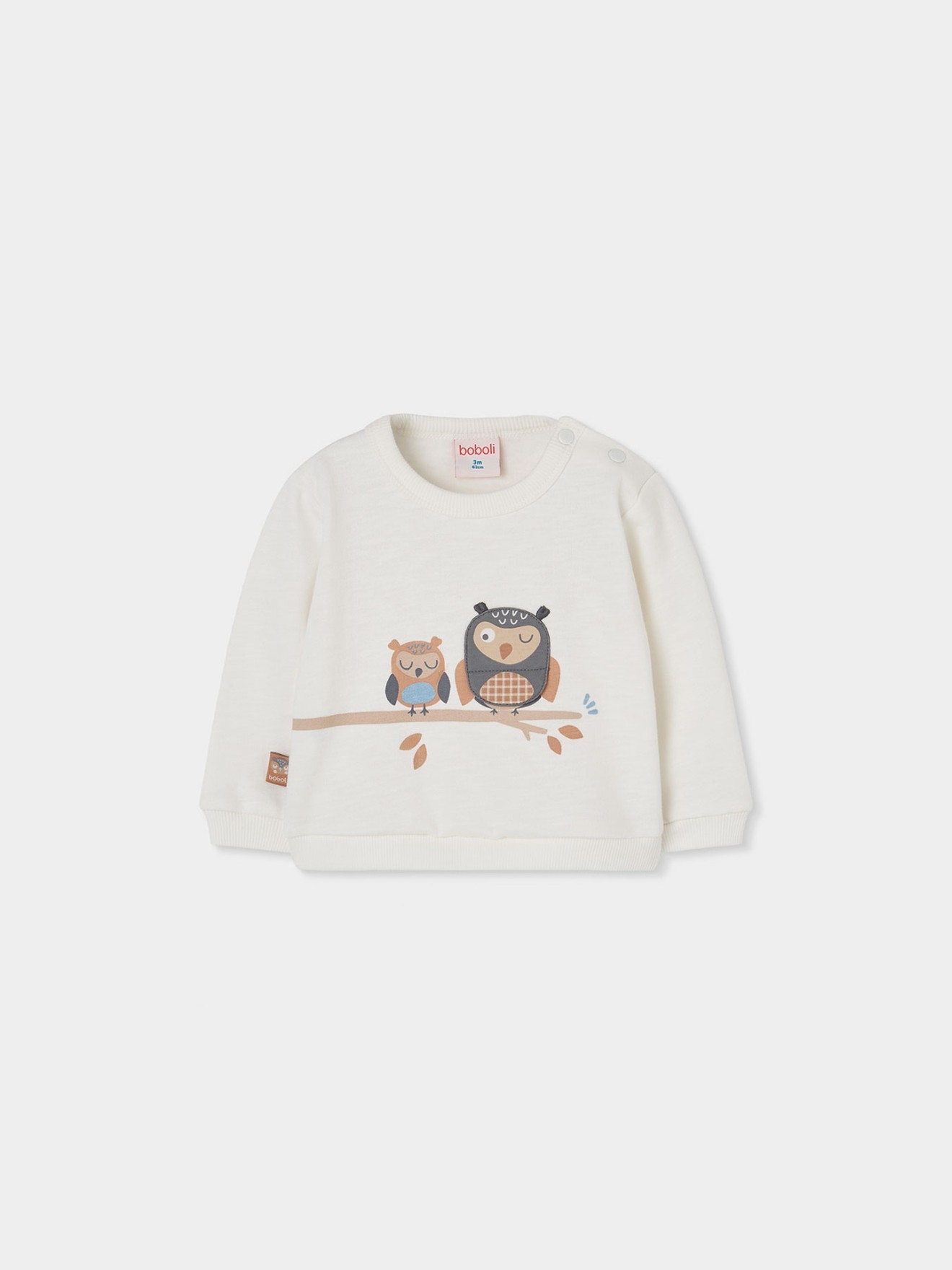 Sweatshirt com Decote Redondo