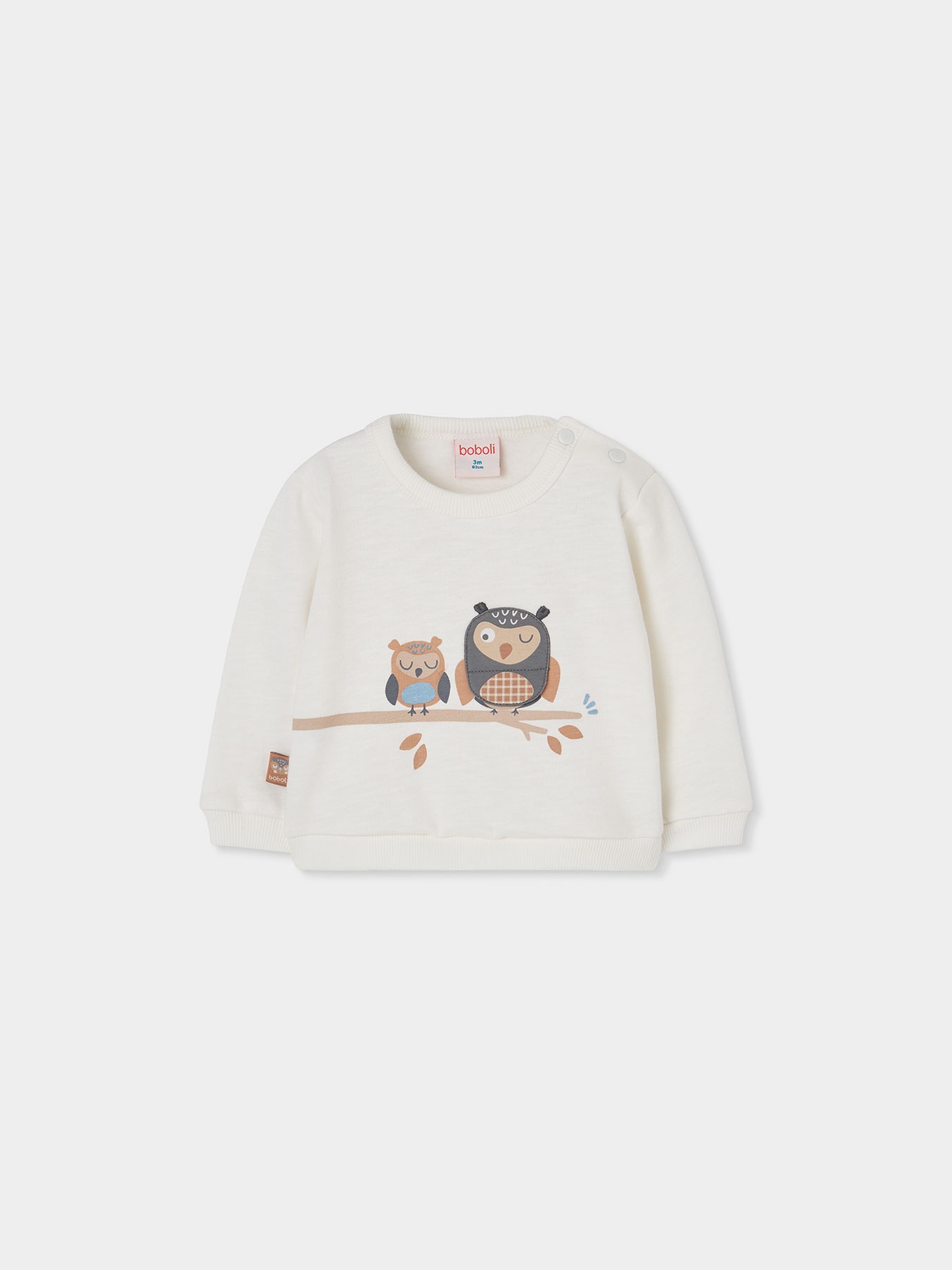 Sweatshirt com Decote Redondo