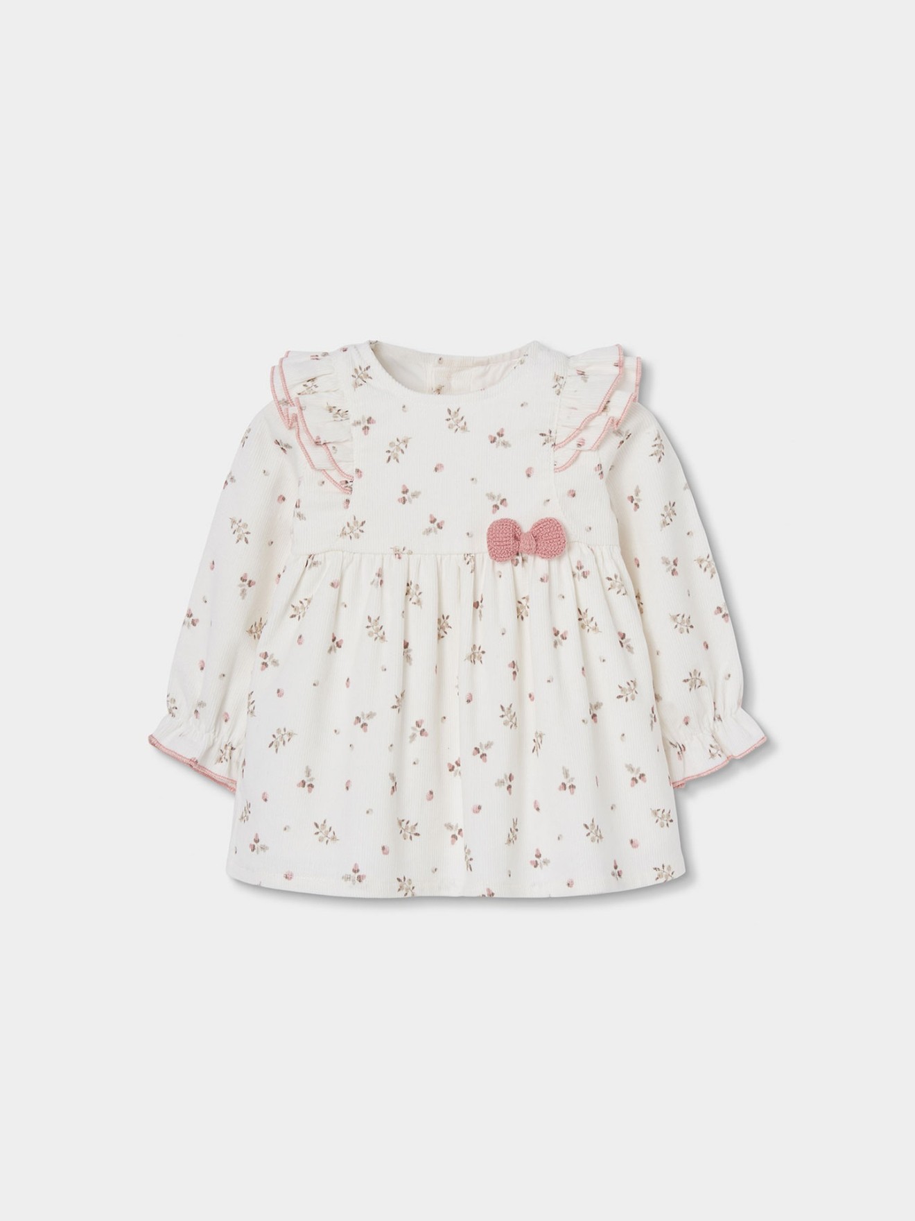 Vestido de Beb� com Padr�o Floral
