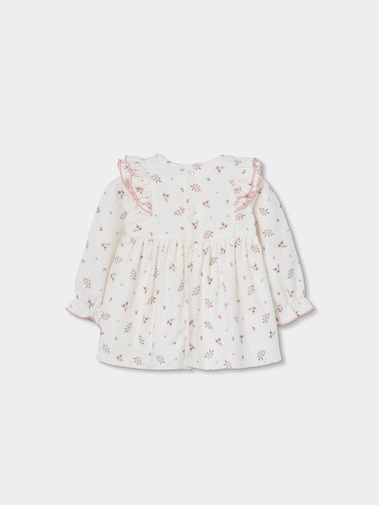 Vestido de Beb� com Padr�o Floral