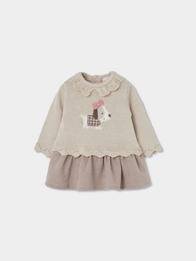Vestido de Bebé em Malha