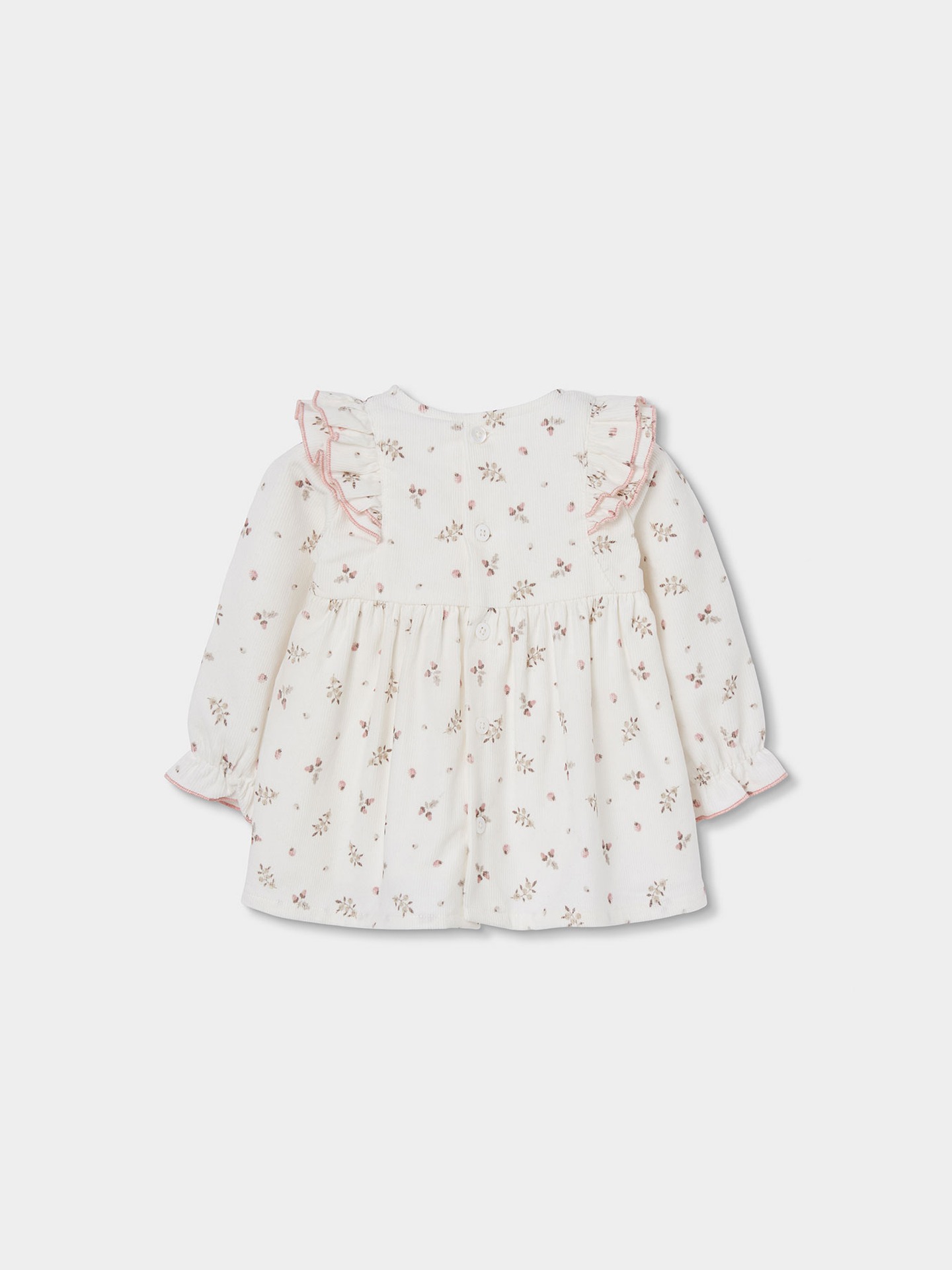 Vestido de Bebé com Padrão Floral