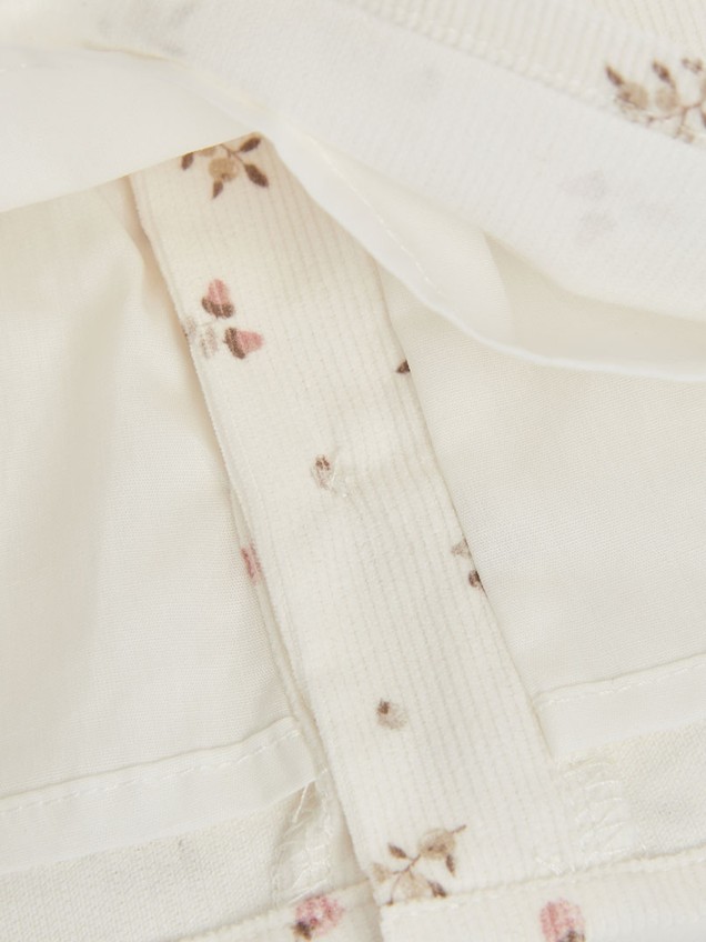 Vestido de Bebé com Padrão Floral