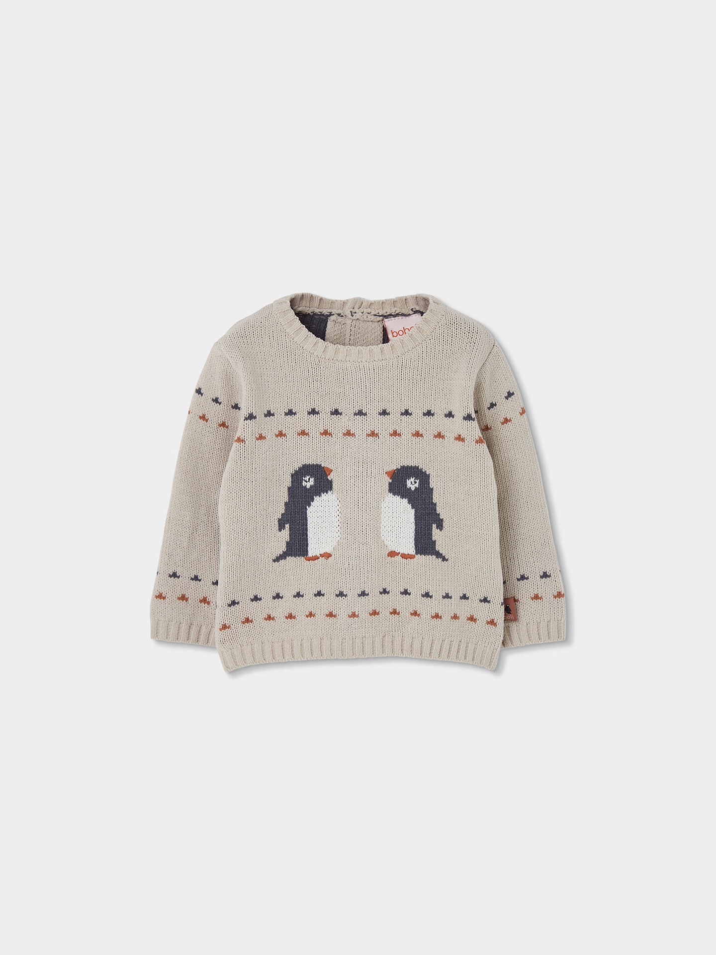 Conjunto de Bebé com Camisola de Malha e Calças