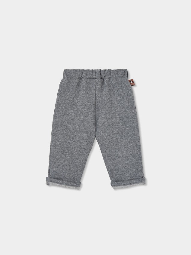Conjunto de Bebé com Camisola de Malha e Calças