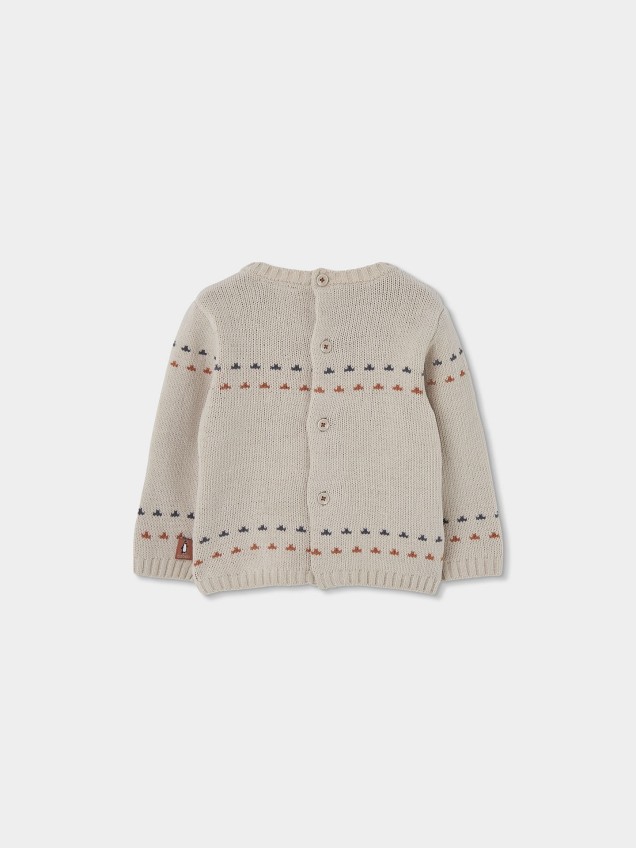 Conjunto de Bebé com Camisola de Malha e Calças