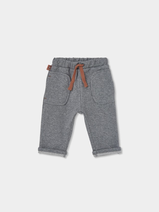 Conjunto de Bebé com Camisola de Malha e Calças
