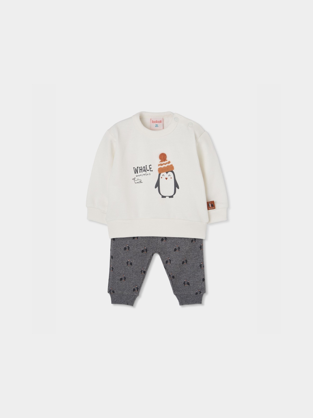 Conjunto de Camisola e Cal�as para Beb�
