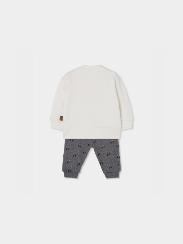 Conjunto de Camisola e Calças para Bebé