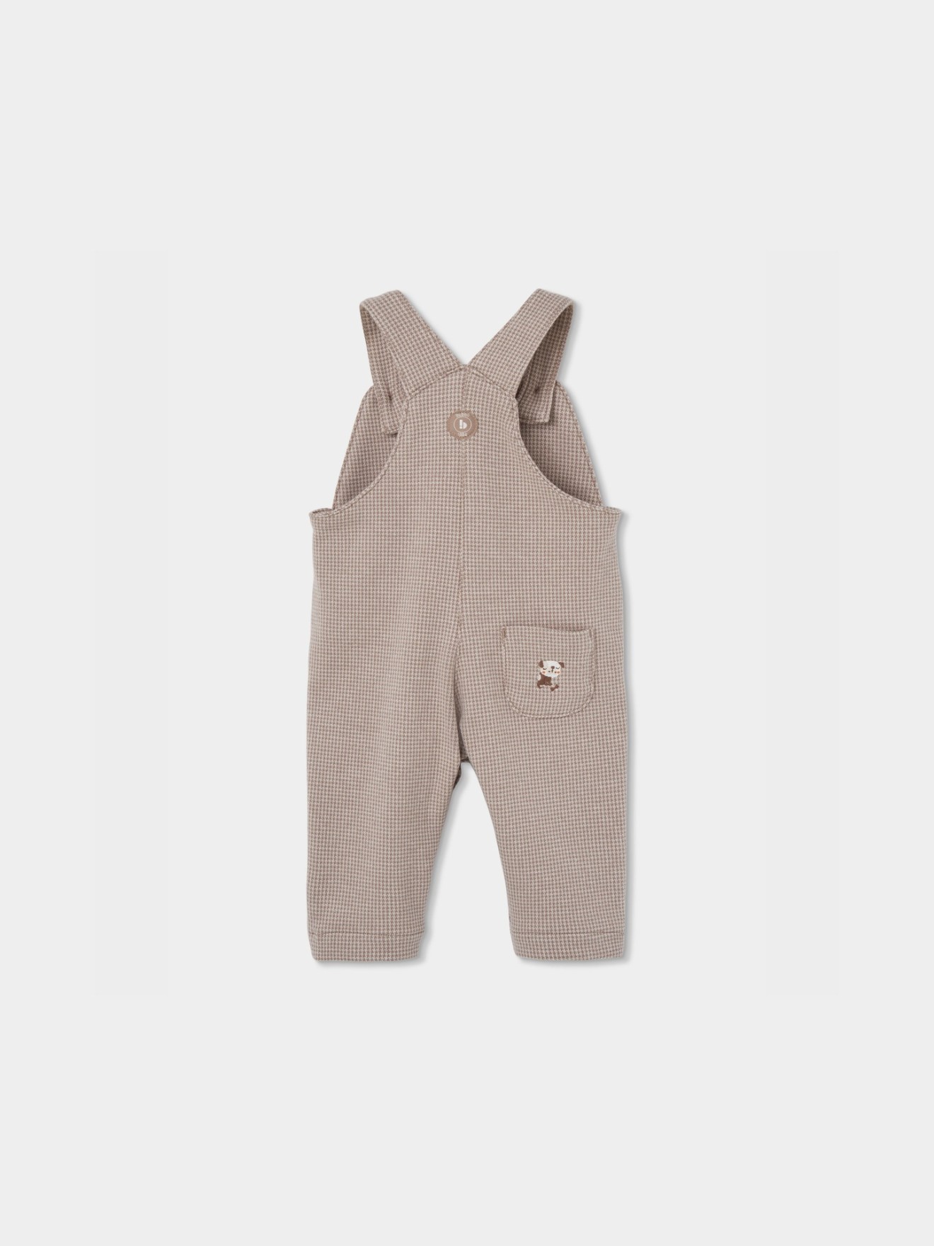 Conjunto de Jardineiras e Body