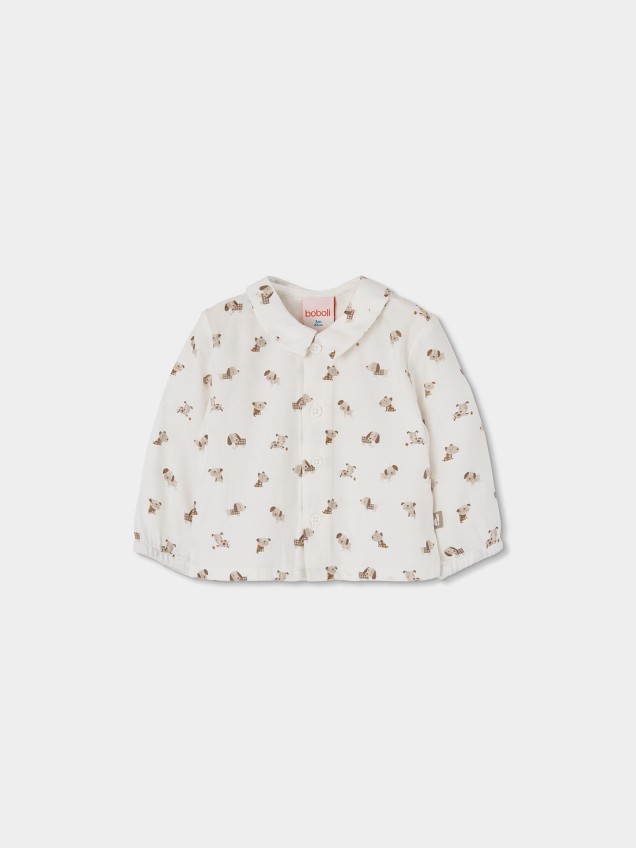 Conjunto de Camisa e Calças para Bebé