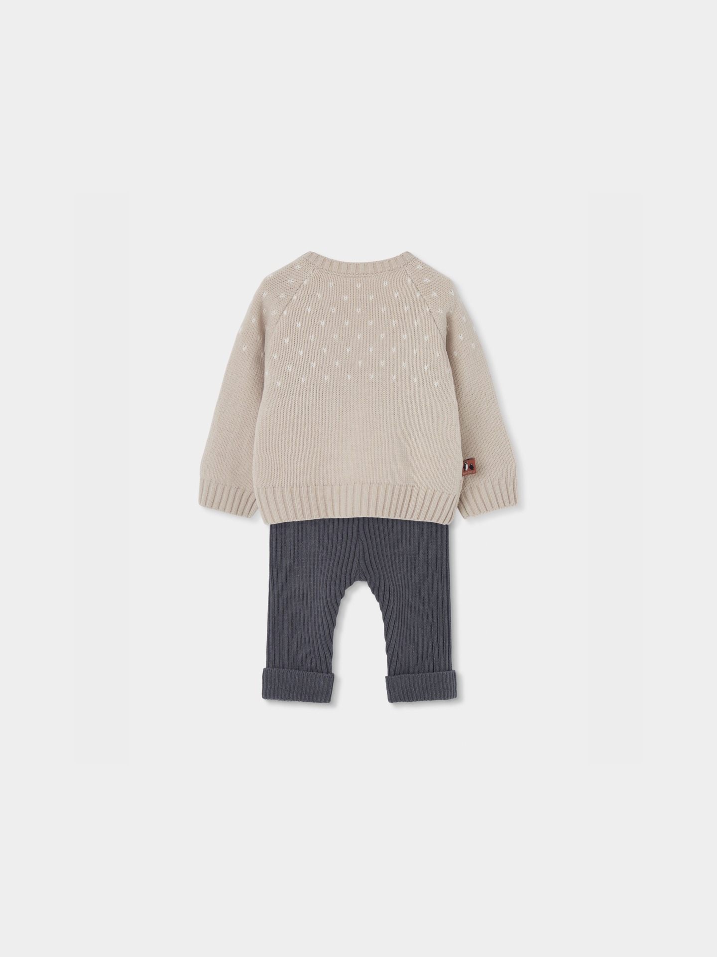 Conjunto de Bebé em Malha
