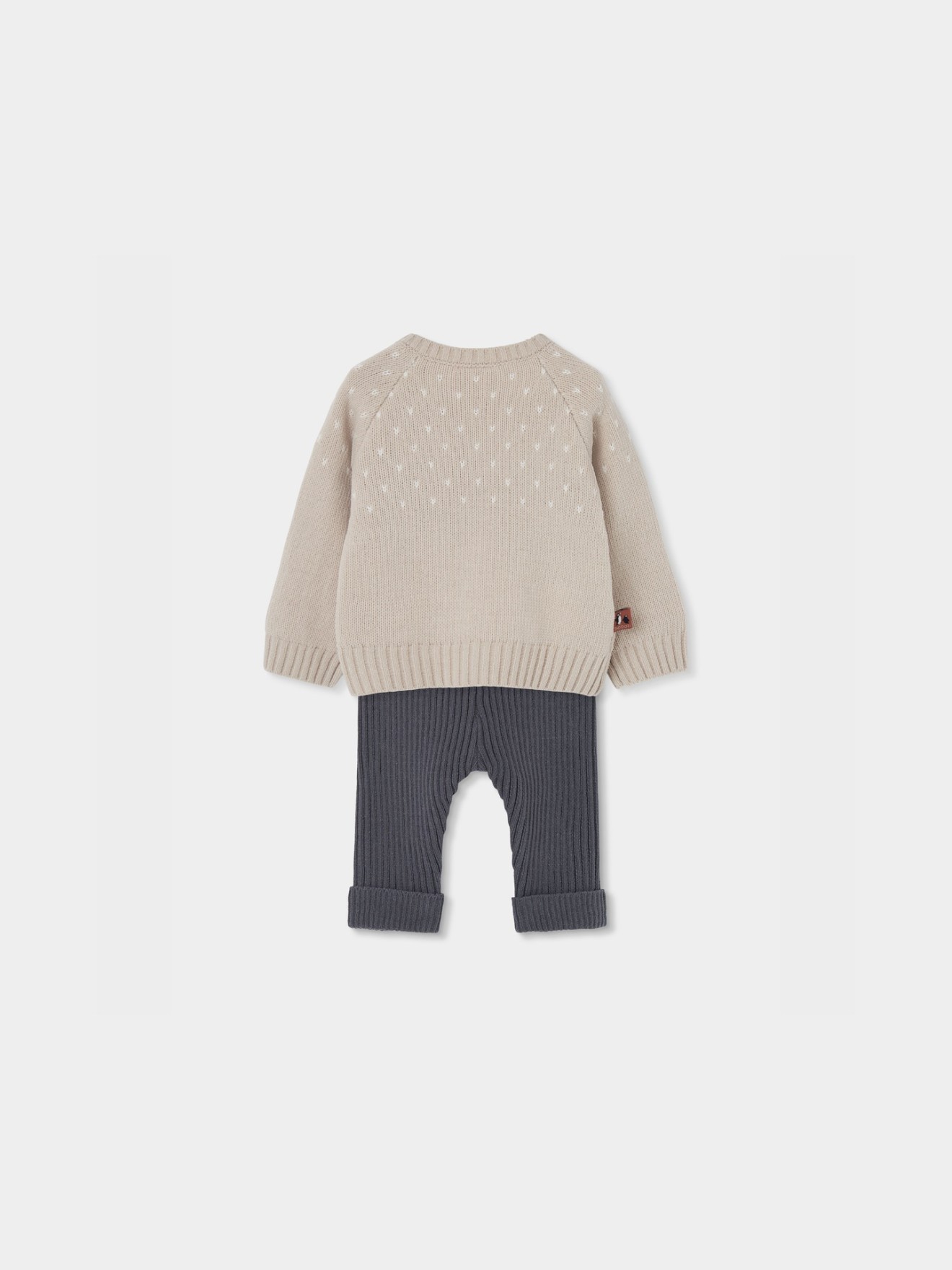 Conjunto de Bebé em Malha