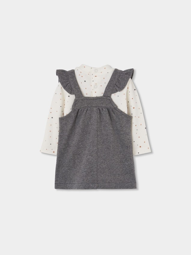 Conjunto de Bebé com Vestido e Body