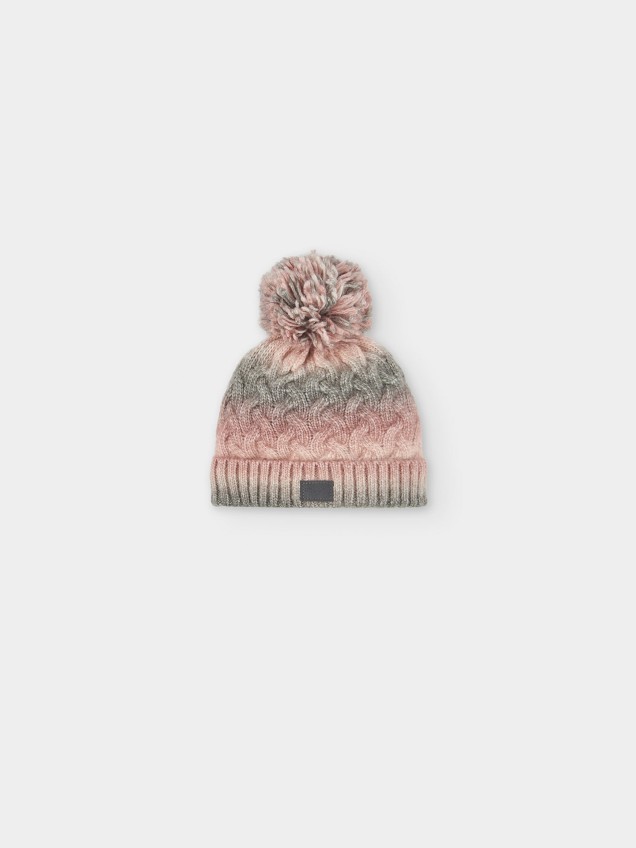 Gorro de Malha com Pompom