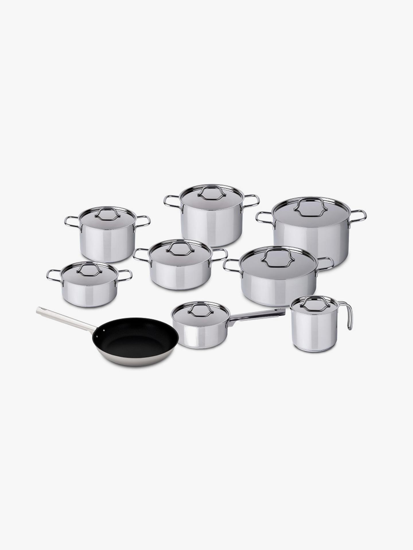 Bateria de Cozinha de 9 Peças Athenas
