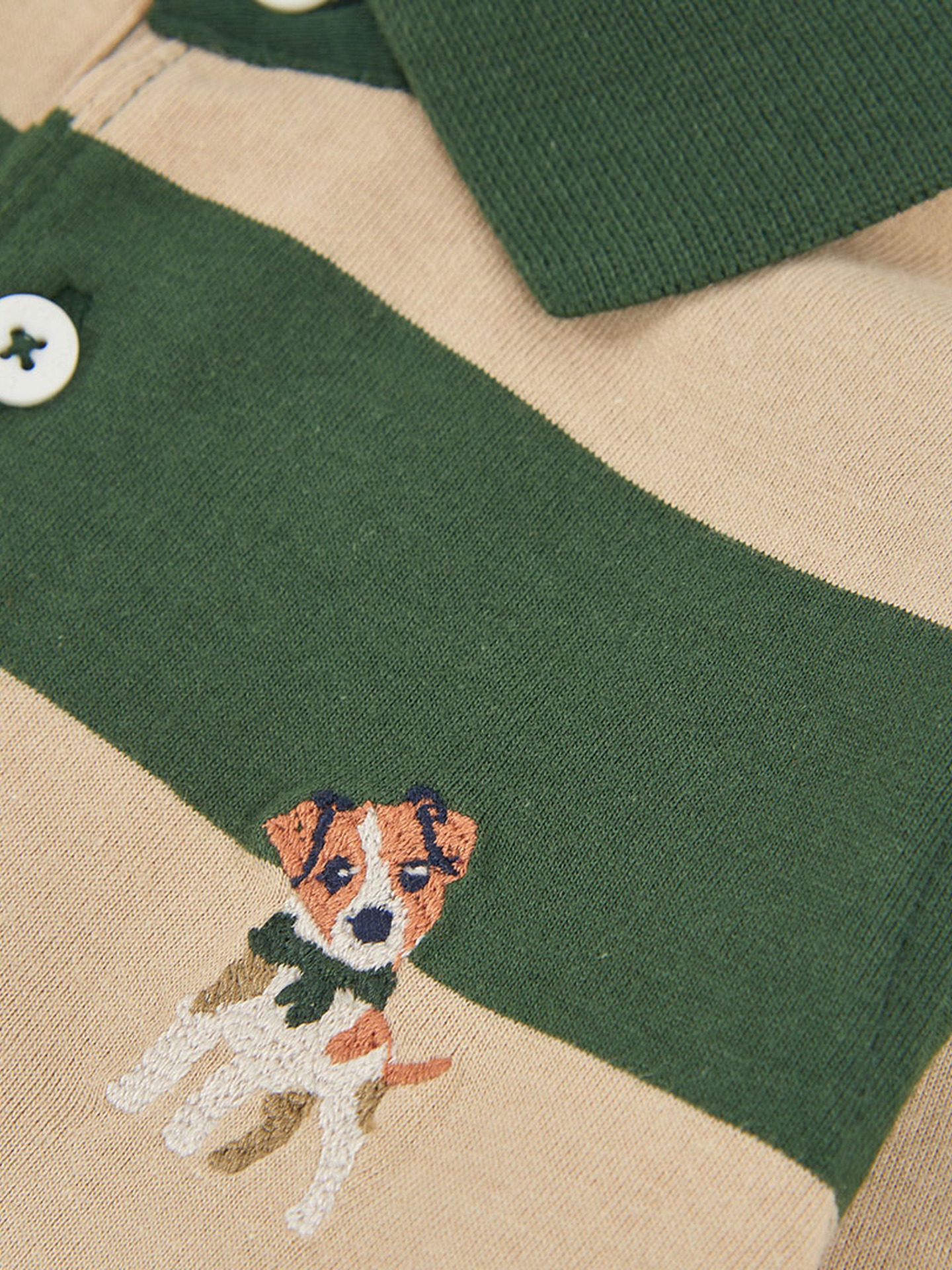 Polo de Manga Comprida às Riscas