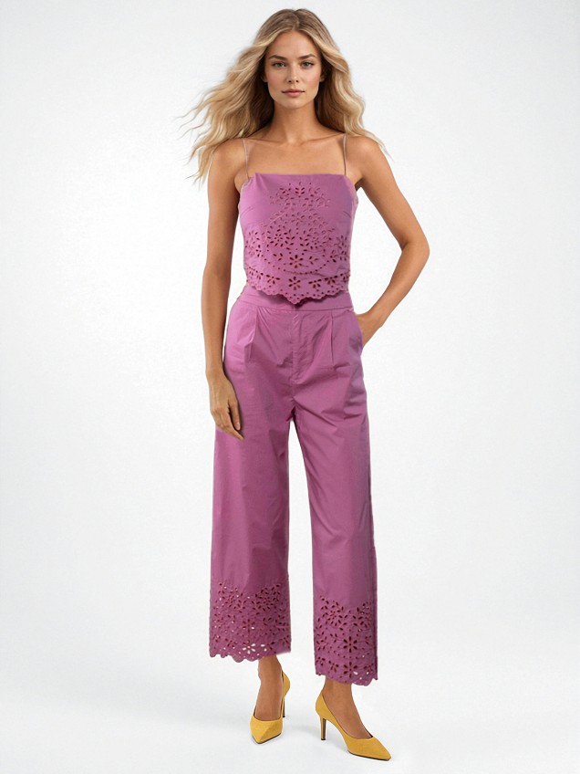Calças Wide Leg