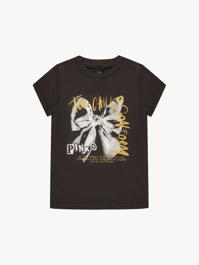 T-shirt com Estampado