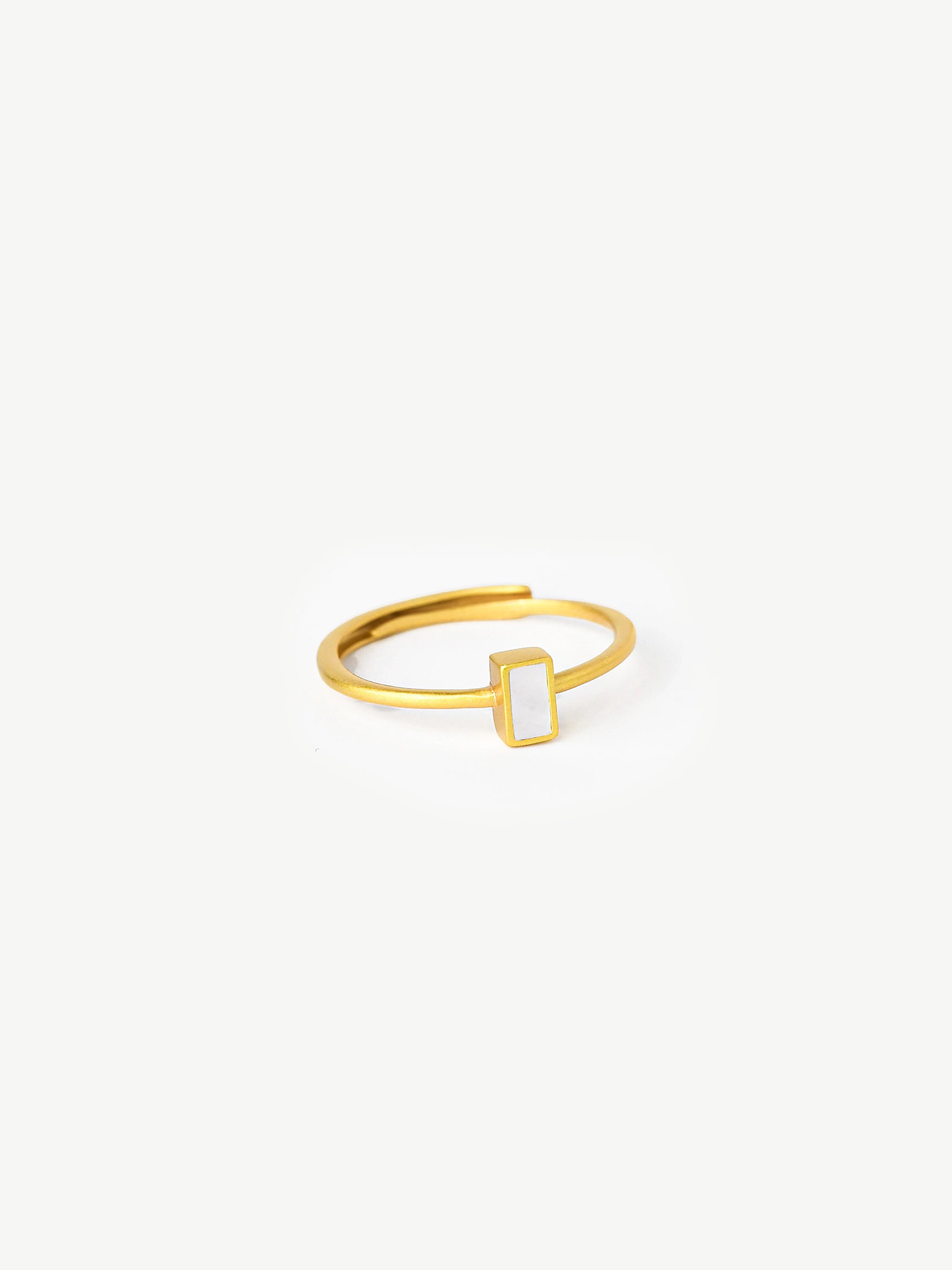 Anel Amber Pearl