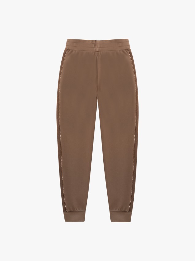 Calças Jogger com Aplicações Laterais