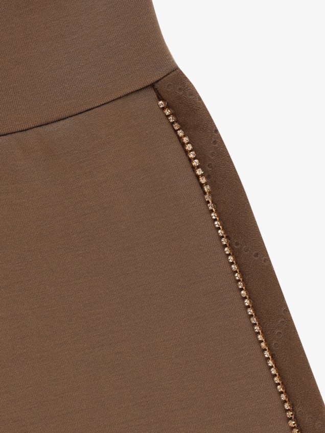 Calças Jogger com Aplicações Laterais