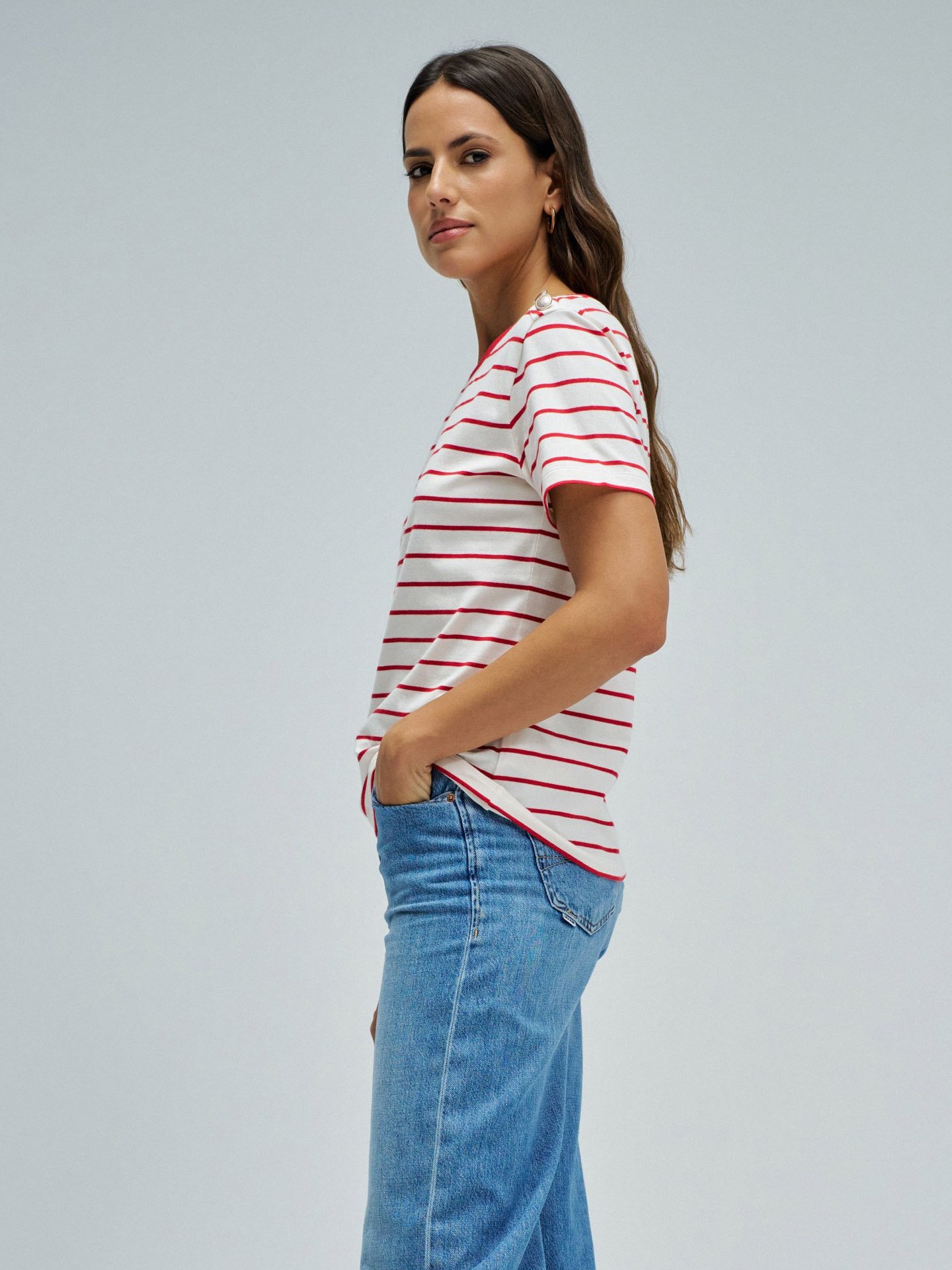 T-shirt de Riscas