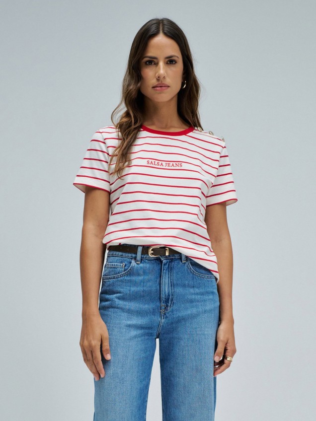 T-shirt de Riscas