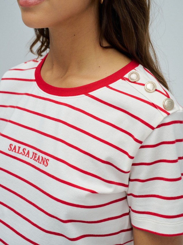 T-shirt de Riscas