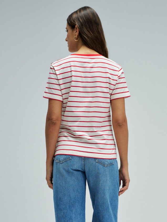 T-shirt de Riscas