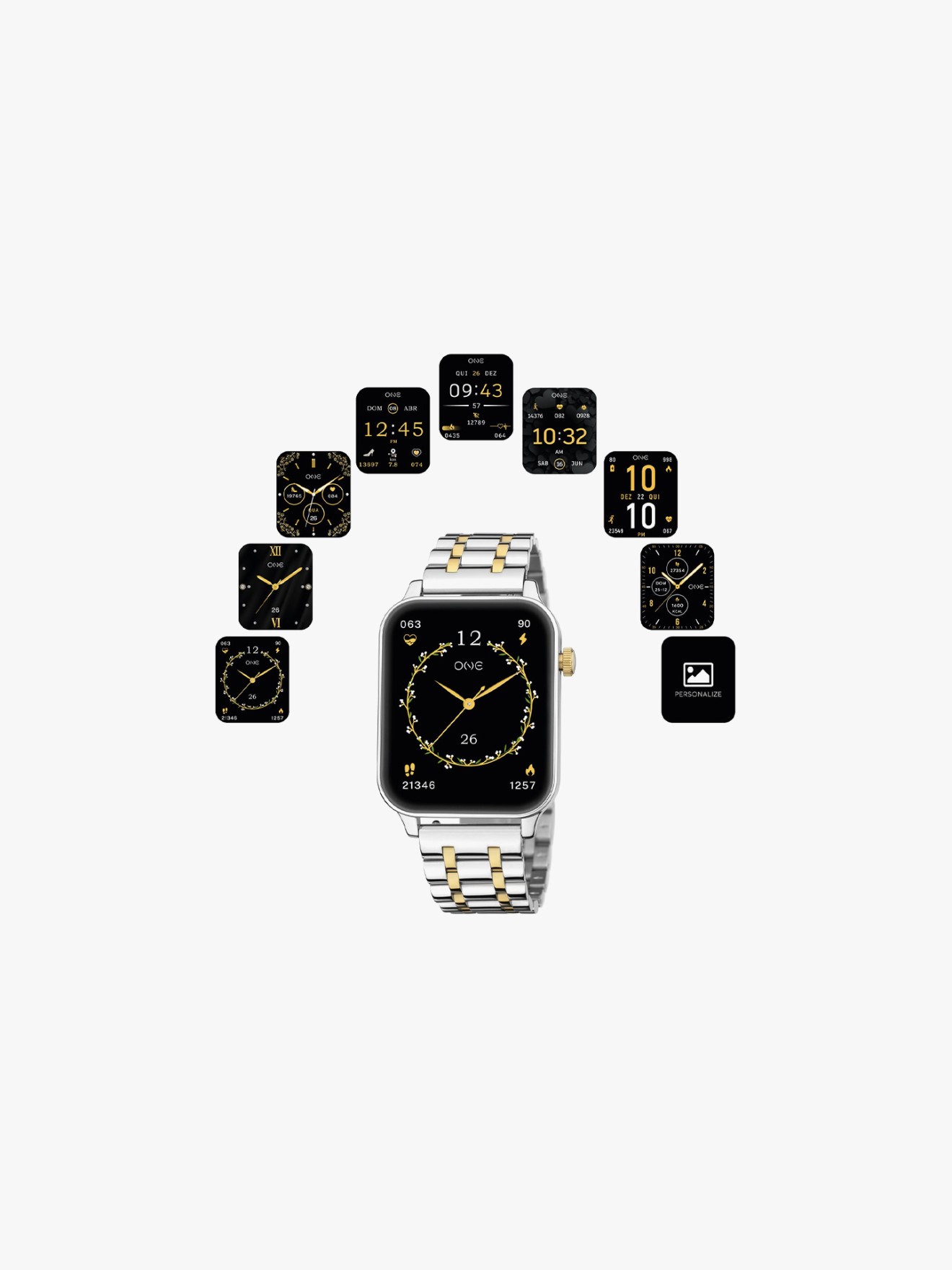 Smartwatch Frame Bicolor Links