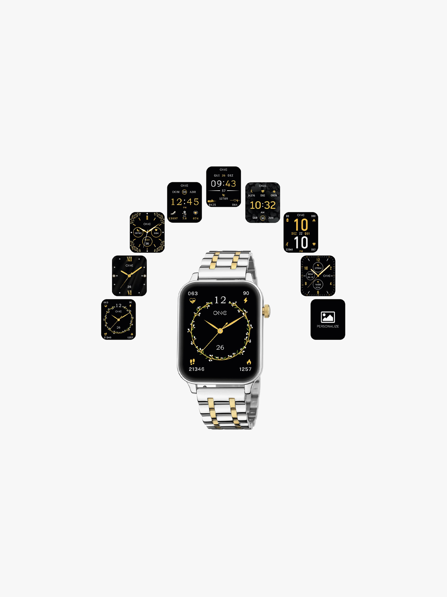 Smartwatch Frame Bicolor Links