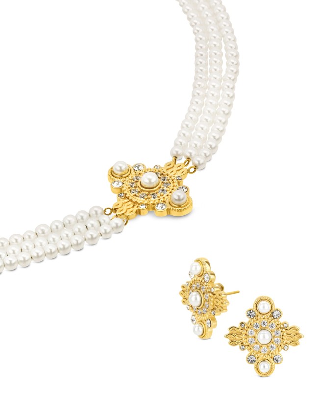 Conjunto de Colar e Brincos Ophelia