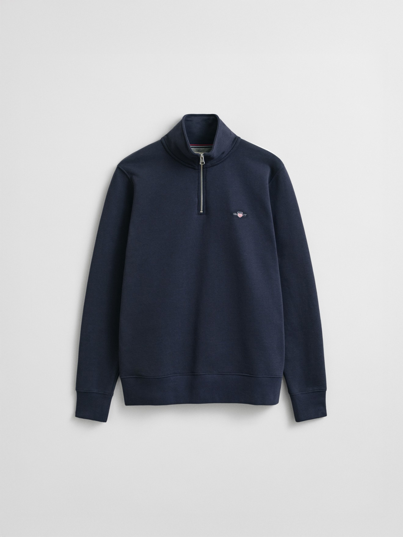 Sweatshirt com Meio Fecho