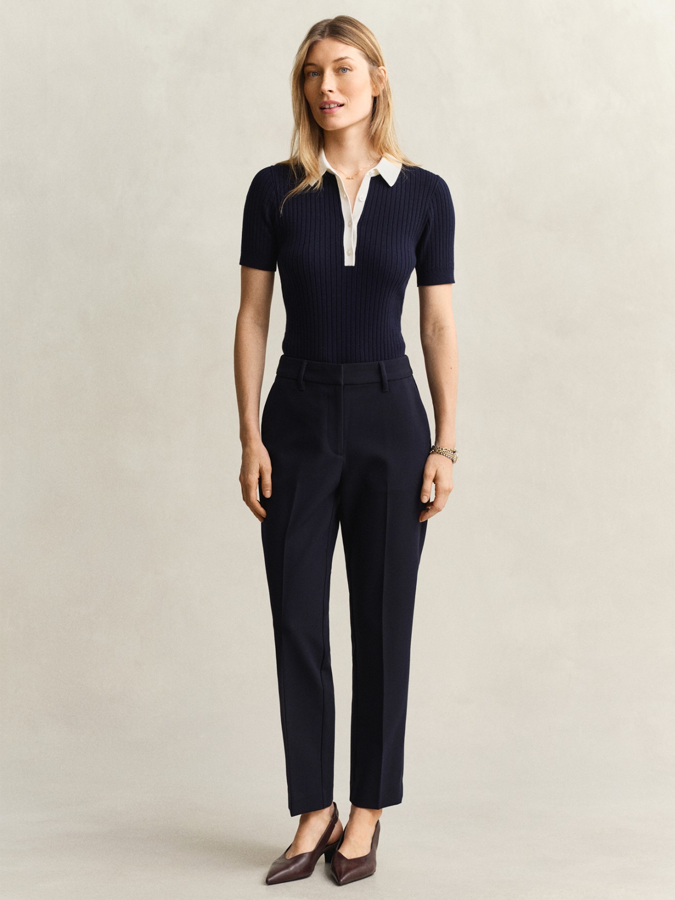 Cal�as Slim Fit Cropped