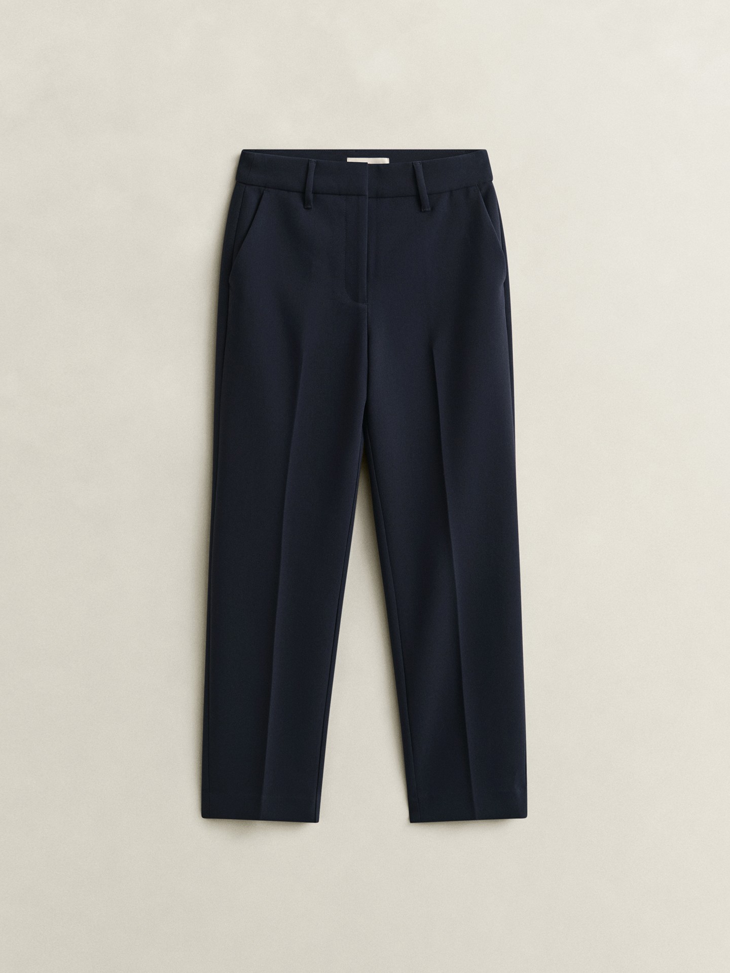 Calças Slim Fit Cropped