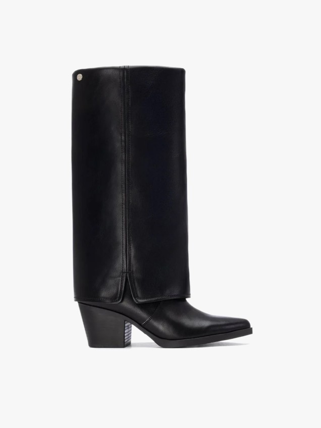 Bota de Cano Alto com Salto