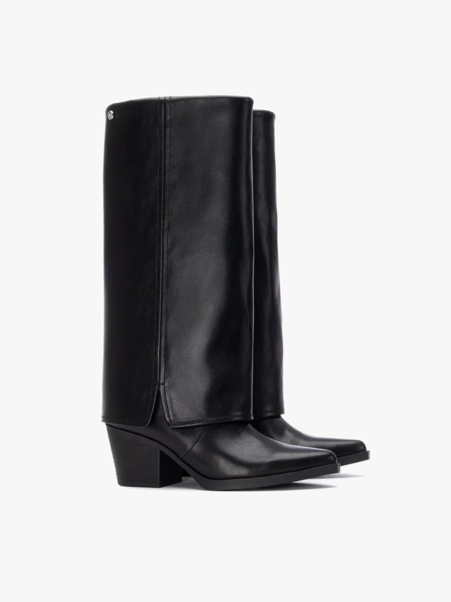 Bota de Cano Alto com Salto