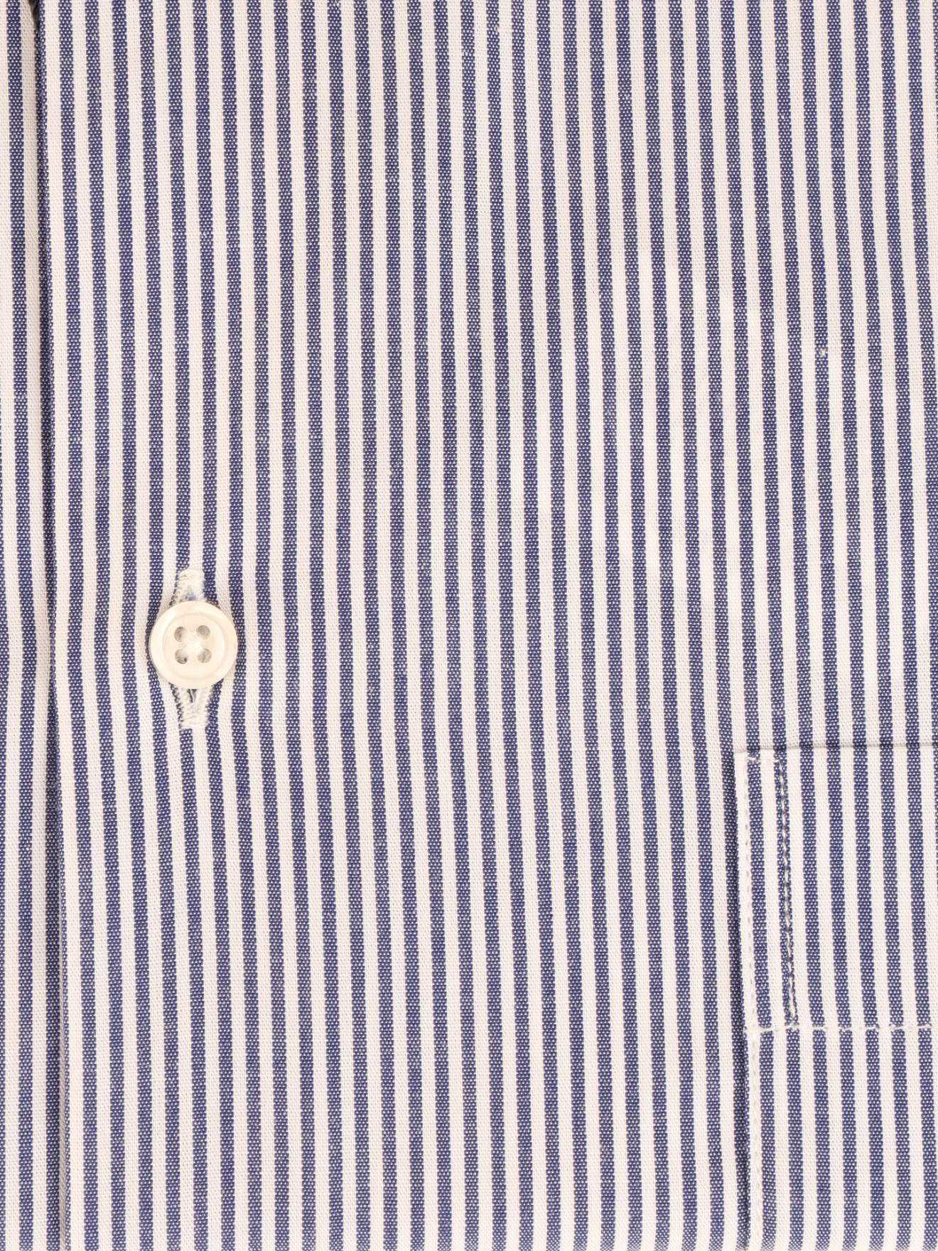 Camisa de Manga Curta �s Riscas