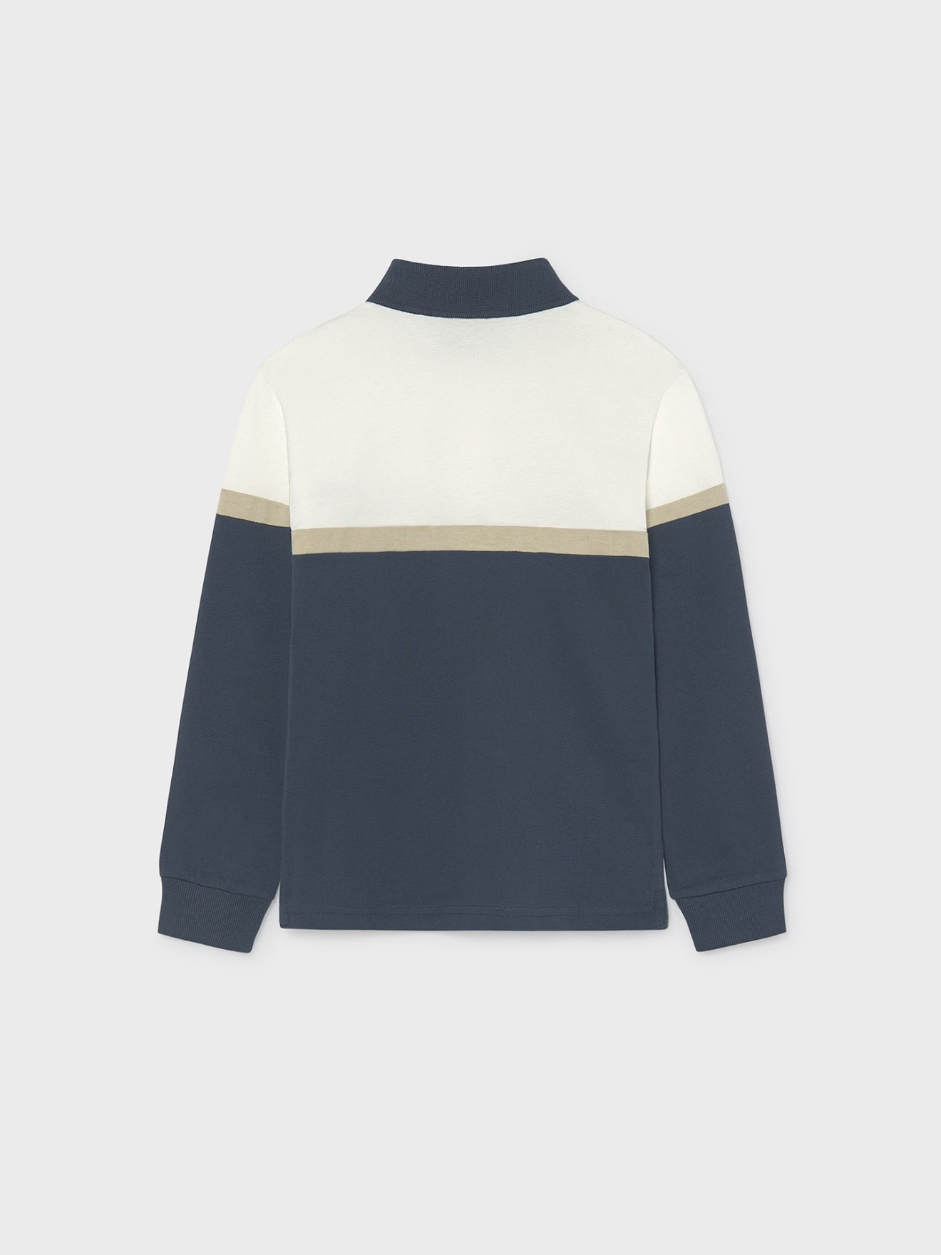 Polo de Manga Comprida Combinado